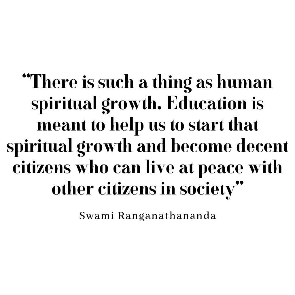 There is such a thing as human spiritual growth